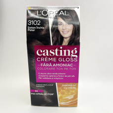 Фарба для волосся L`Oreal Кастінг 180мл №3102 Темний шатен, плярний