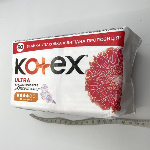 Критичні прокладки Kotex 30шт Ультра Драй Нормал