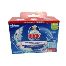 Диски чистоти для унітазу Duck Туалетний утьонок 2шт Морськи змінний