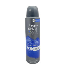 Чоловічий дезодорант спрей Dove 150мл Мен Каре Прохолодна свіжість