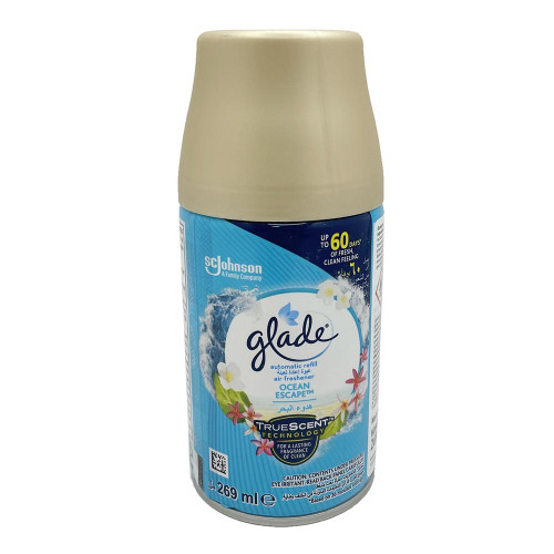 Змінний балон до автоматичного освіжувача Glade 269мл Океанський Оазіс