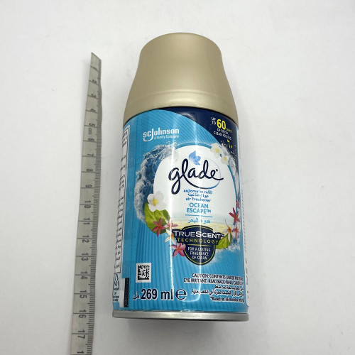 Змінний балон до автоматичного освіжувача Glade 269мл Океанський Оазіс