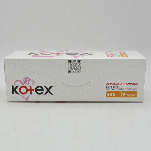 Тампони Kotex 8шт Супер з аплікатором 4 краплі