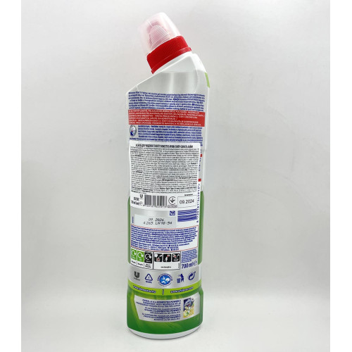 Гель для миття унітазу Domestos 700мл Арома Павер свіжість лайму