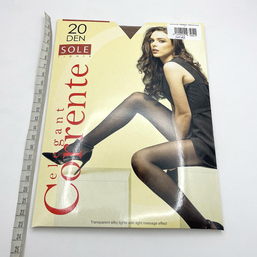 Колготи жіночі Corrente Соле 20ден №5 Вісоне