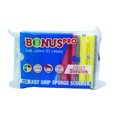Губка для посуду Bonus 4шт Нон Скретч