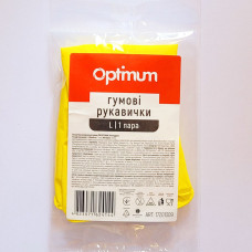 Рукавиці Optimum латексні 1пара Л