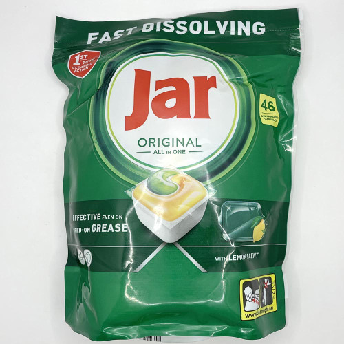 Капсули для посудомийних машин Jar 46шт Лимон