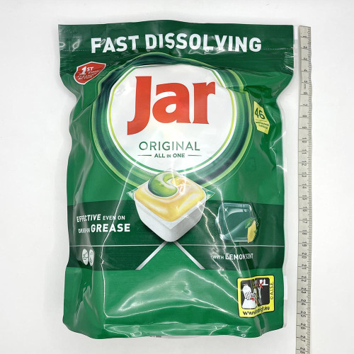Капсули для посудомийних машин Jar 46шт Лимон