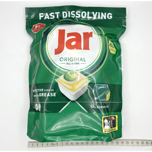 Капсули для посудомийних машин Jar 46шт Лимон