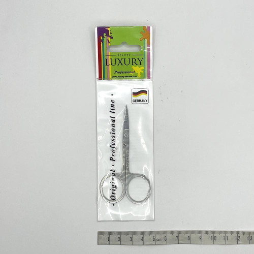 Ножниці манікюрні Beauty LUXURY ВН-02 зігнуті