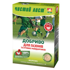 Добриво кристалічне Чистий Лист 900гр Для газону