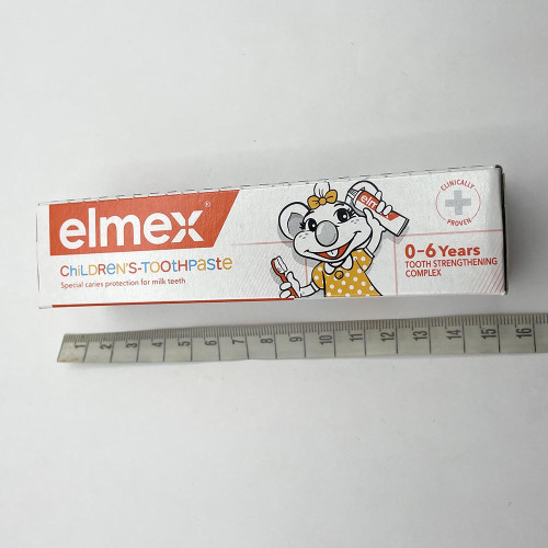Дитяча зубна паста Elmex 50мл від 0 до 6 років