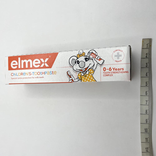 Дитяча зубна паста Elmex 50мл від 0 до 6 років