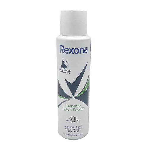 Дезодорант спрей Rexona 150мл Невидимий на чорному та білому одязі Свіжість