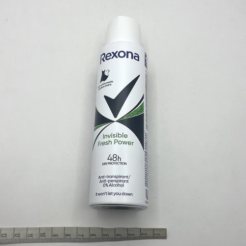 Дезодорант спрей Rexona 150мл Невидимий на чорному та білому одязі Свіжість