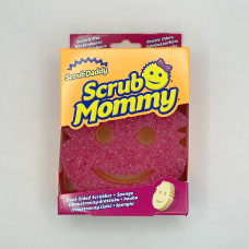 Губка кухонна Scrub Daddy 1шт Сраб Мамі рожева-фіолетова