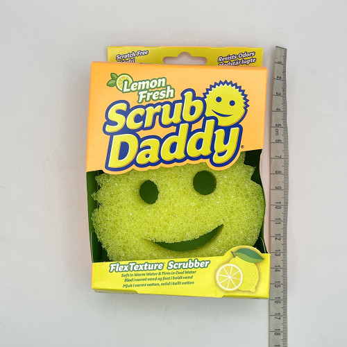 Губка кухонна Scrub Daddy 1шт Лимон Фреш