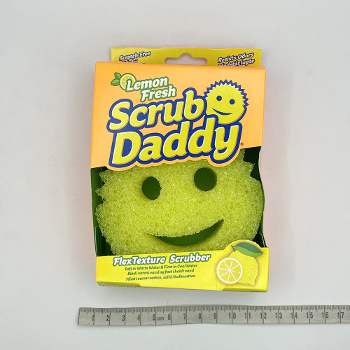 Губка кухонна Scrub Daddy 1шт Лимон Фреш