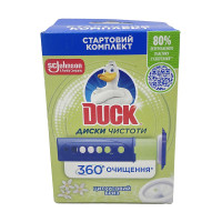 Змінні диски чистоти для унітазу Duck 6шт Цитрусовий Бриз