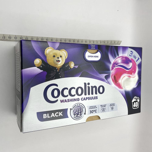 Капсули для прання Coccolino 40шт для чорного одягу