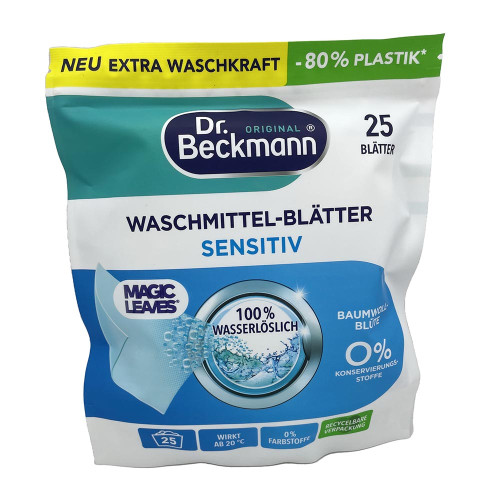 Серветки для прання Dr. Beckmann 25шт Сенсітів
