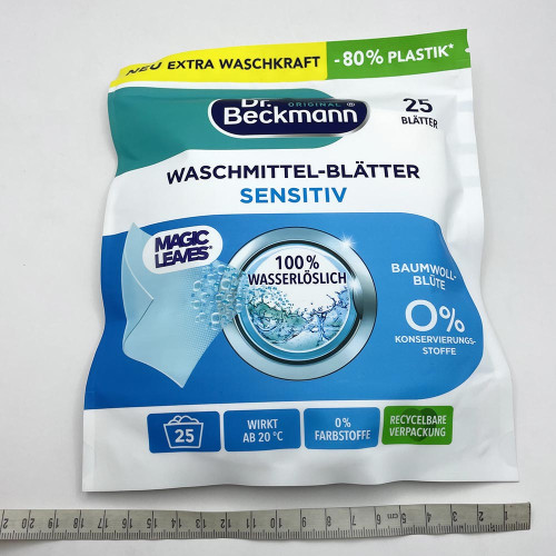 Серветки для прання Dr. Beckmann 25шт Сенсітів