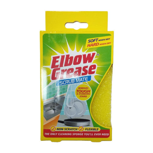 Універсальна губка-скрабер Elbow Grease 1шт Жовта