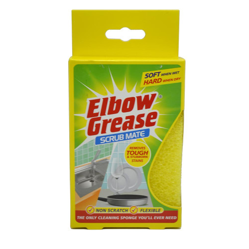 Універсальна губка-скрабер Elbow Grease 1шт Жовта