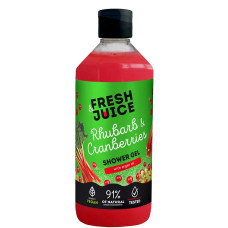 Гель для душу Fresh Juice 473мл Ревінь і Журавлина