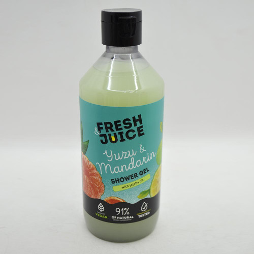 Гель для душу Fresh Juice 473мл Юзу і Мандарин