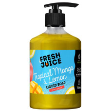 Рідке мило Fresh Juice 460мл дозатор Тропічне Манго і Лимон