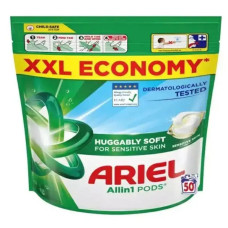 Капсули для прання Ariel 50шт Сенсітів
