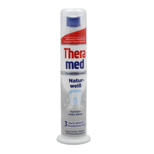 Зубна паста TheraMed Помпа 100мл Натур Вайб