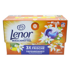 Капсули для прання Lenor 22шт 4в1 Оранжеві