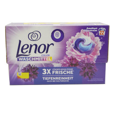 Капсули для прання Lenor 22шт 4в1 Фіолетові