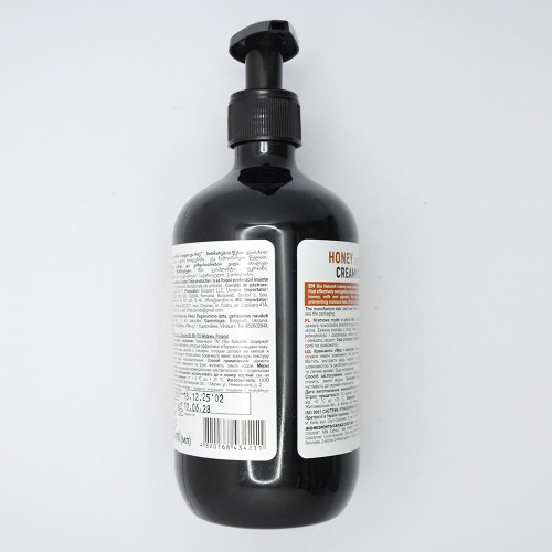 Рідке мило Bio Naturell 473мл мед та молоко, дозатор