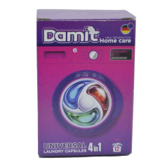 Капсули для прання Damit 12шт Універсал