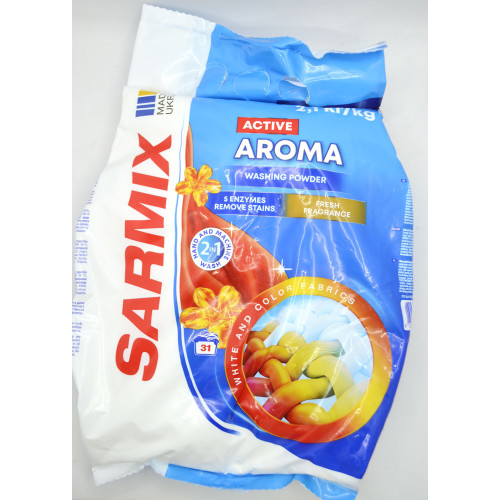 Пральний порошок Sarmix Актів Арома 2,1кг універсал