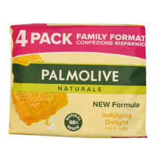 Мило тверде Palmolive 4*90г Мед
