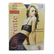 Колготи жіночі Corrente Асівіта 40ден №4 Фумо