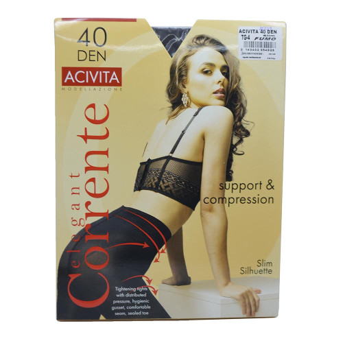 Колготи жіночі Corrente Асівіта 40ден №4 Фумо