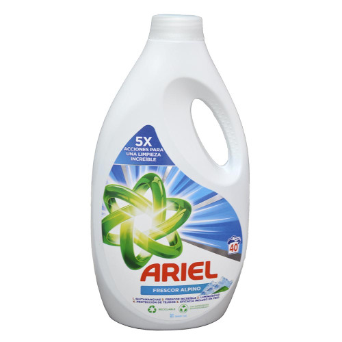 Гель для прання Ariel 2л Альпійська свіжість
