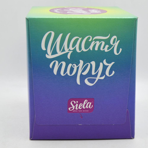 Серветки косметичні Siela 2-х шарові 80шт Натхнення