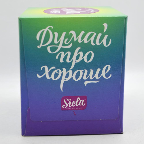 Серветки косметичні Siela 2-х шарові 80шт Натхнення