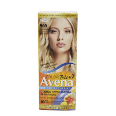 Жовта крем-фарба для волосся Avena Shine №965 Яскравий Опал