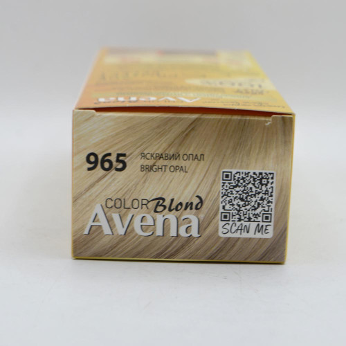 Жовта крем-фарба для волосся Avena Shine №965 Яскравий Опал