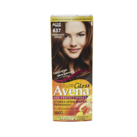 Жовта крем-фарба для волосся Avena Shine №637 Карамельний
