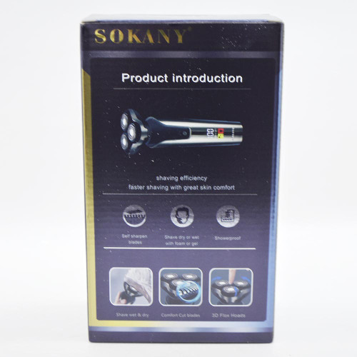 Бритва для гоління Sokany 5ВТ SK-16040 3-круга система з УСБ