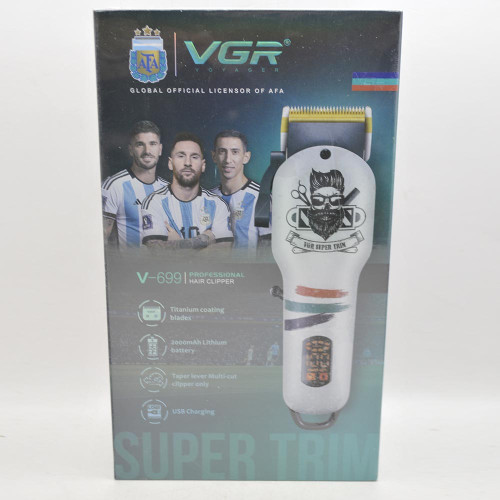 Машинка для стрижки VGR 15Вт V-699 з УСБ (професійна)